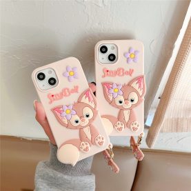 FOR IPHONE 6 6S 7 6 PLUS 7 PLUS X XS MAX XR 11 12 13 PRO MAX CUTE 3D LinaBell CARTOON SILICONE PHONE CASES COVERS